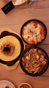 Photos of Korean dishes
