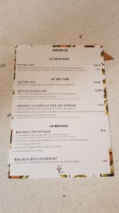 Photo of Menu of Maison Gazelle